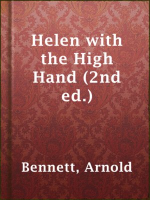 Helen with the High Hand (2nd ed.) - ebook